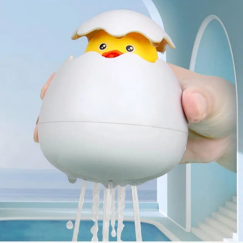 Baby Bathing Toy Kids Cute Duck Penguin Dinosaur Egg Water Spray Sprinkler Bathroom Sprinkling Shower Swimming Water Toys Gifts