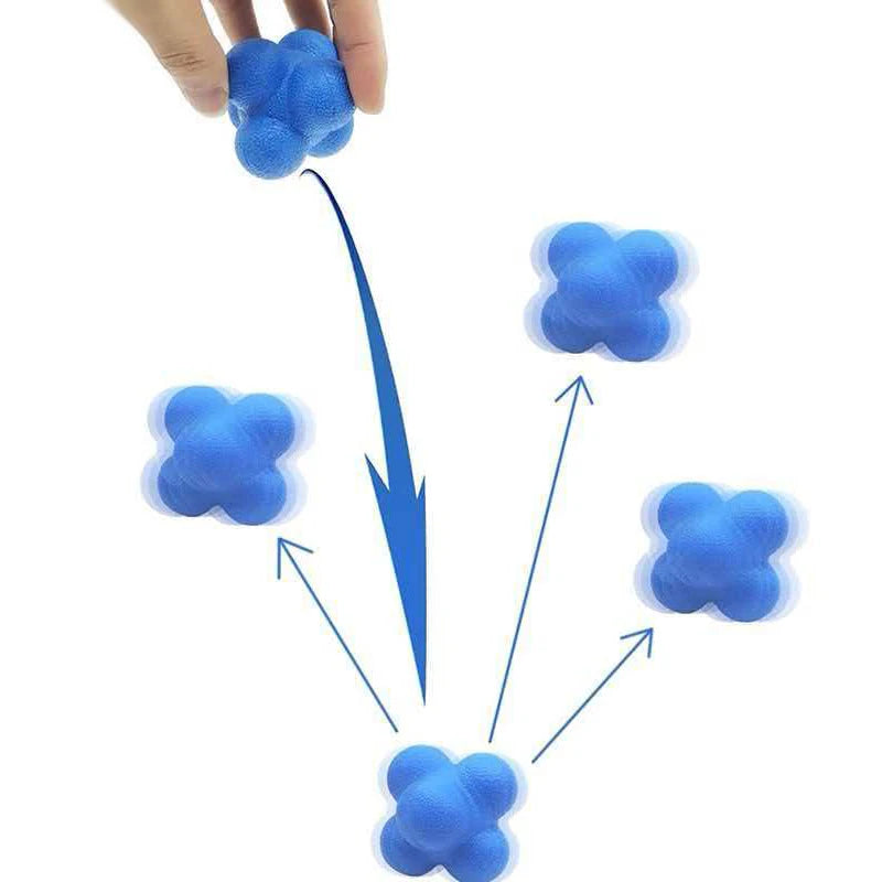 Reaction Ball Hand Eye Coordination Reflex Agility Speed Training Indoor Outdoor Improve Focus Sports Exercise For Kids Adults