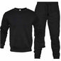 Men's Two-Piece Set O-Neck 2 Pieces Sets Tracksuit Hooded Sweatshirt +Drawstring Pants Male Sport Hoodies Running Sportswear