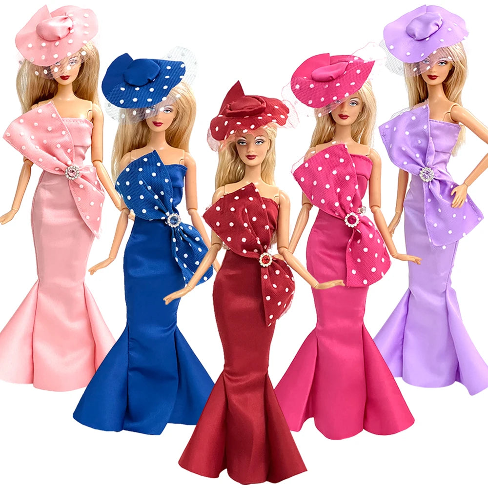 NK 1/6 Doll Princess Dress For 11.5 Inch Doll Clothes For 29CM Dolls Accessories Fashion Outfits Wear Casual Dress Gift Toy JJ