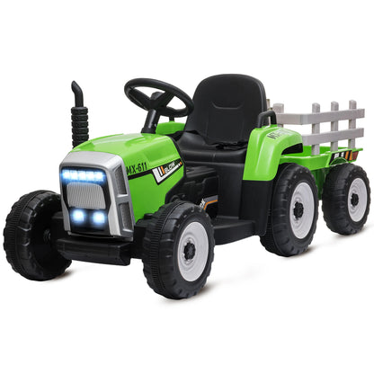 Electric Car for Children, Tractor for Children, with Parental Remote Control, Size 136.5x50x52.5 cm