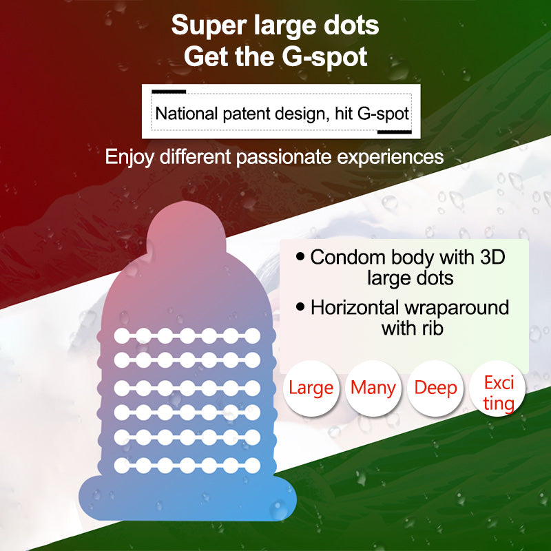 Rubber Condom With Tendrils Sex Toys Ice Fire Feeling Penis Sleeve For Adults 18 Stimulation Safety Condoms Erotic Products