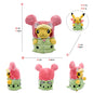 Cos Eevee Pikachu Cosplay Plush Toys Pikachu Peluche Lucario Stuffed Animal Doll Collectible Gift,Cartoon 20-30CM