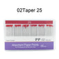 WELLCK 1 Box Dental Absorbent Paper Points Sterile Mixed Sizes 02 04 06 Taper 15-40# For Dentist Use Dentistry Materials