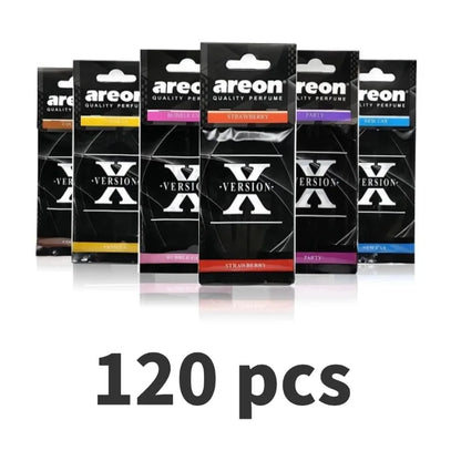 Our High-Quality [Shape X] car air fresheners, which can be used as decorations for car rearview mirrors, are available in sets