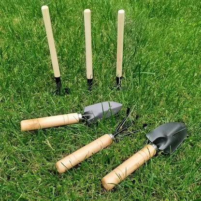 3Pcs Mini Garden Tools Set for Indoor Plants Cactus Vegetables Digging Weeding Flower Pot Small Plants Gardening Kit