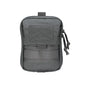 Tactical EDC Molle Pouch Waist Pack Utility Pouches Multifunction Double Zipper Waist Bag Hunting Tool Pouch