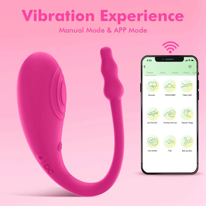 APP Remote Control with 9 mode Wearable Underwear Egg Vibrator for Female male Stimulator, Adult sex toy Couple Sex toy Games