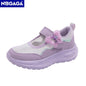 Summer Casual Shoes For Girls Mesh Breathable Children's Sneakers Cute Pink Anti-slippery Student Walking Footwear