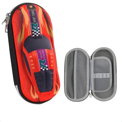 Ce Pen3D Racing Car Pencil Cases Cartoons School Pencil Case For Children Stationery Box EVA PU Plastic Pen Case Boyut Bag