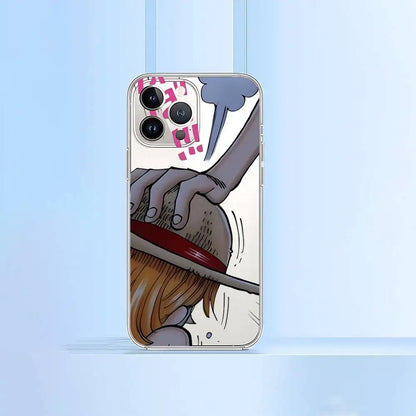 Cute Anime N-Nami Phone Case For IPhone 17 16 15 12 11 Pro Max 14 Plus 13 Mini Clear Cover Soft Funda