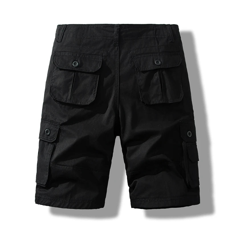 Men's Sports Shorts Cargo Shorts Pants Big Size Bermuda Half Pants Cotton Loose  Straight Running Gym Shorts Pants