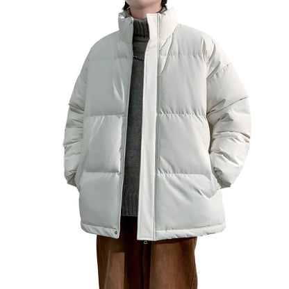 Winter Parka Men Brown Thick Warm Jackets Big Size 6xl 7xl 8xl Oversize Cotton Padded Windbreaker Outwear Waterproof Loose Coats