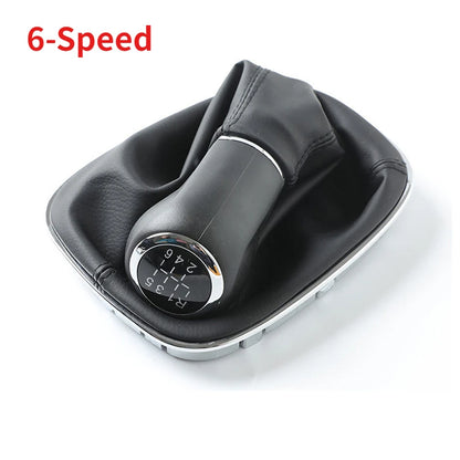 Car Accessories For Opel/Vauxhall Corsa D S07 E X15 Hatchback Van 5/6 Speed Manual Gear Shift Knob Shifter Gaiter Boot Cover