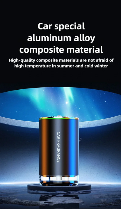 Car LED Aromatherapy Auto Machine Starry Sky Atmosphere Light Automatic Fragrance Intelligent Spray Car Aromatherapy Accessories