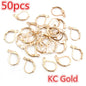 30-50pcs/lot Gold Silver French Lever Earring Hooks Wire Settings Base Hoops Earrings For DIY Jewelry Making Supplies Wholesale