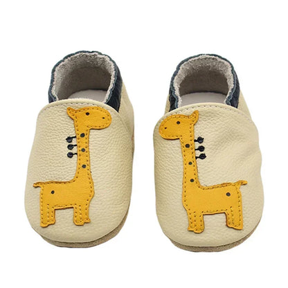 Toddle Baby Shoes Newborn Infant Shoe Boys Girls Soft Genuine First Walkers Baby Moccasins 0-24Months Cowhide Bottom Skid-Proof