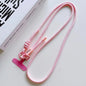 Adjustable Fashion Anti Loss Phone Lanyard 120CM Crossbody Neck Cord Wrist Strap for iPhone 17 Pro Max Case Chain Two Ring Rope