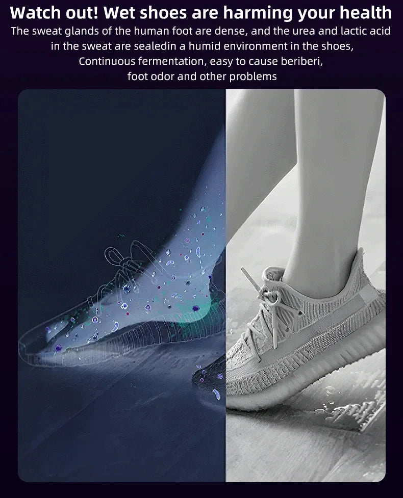 HOMEFISH Korean Style Electric Shoe Dryer 220V - Footwear Heater for Deodorizing And Sterilizing Home Use Appliance