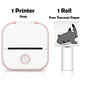 Phomemo Self-adhesive Sticker Paper for T02/M02X Portable Printer Thermam Paper Label Sticky DIY Photo Text Study Notes Printing