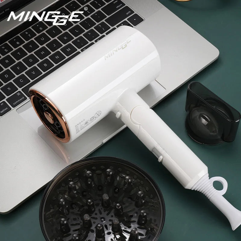 Hot Selling Professional Hair Dryer Negative Ion High Power Blue Light Foldable Electric Hair Dryer Salon Hair Tools Home