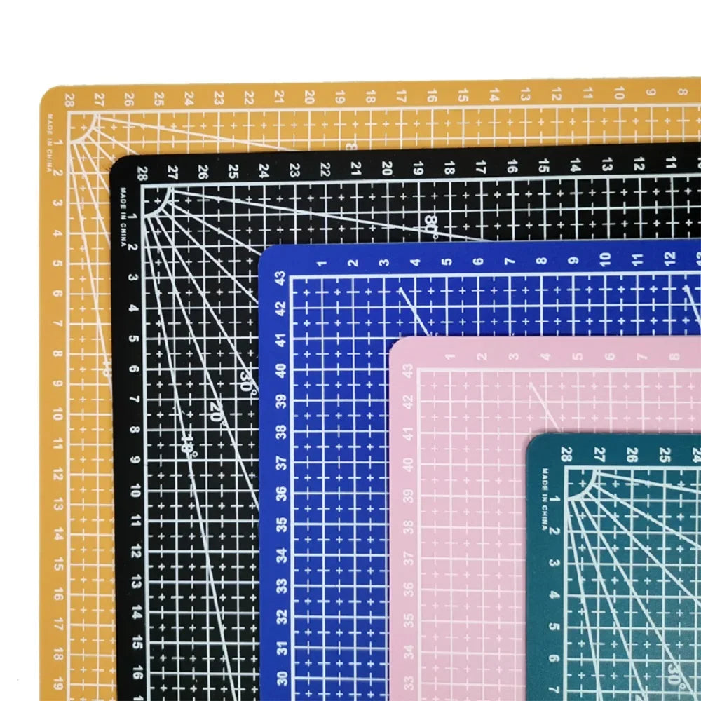 A3/A4/A5 Double Side Craft Cutting Mat Cutting Board Sewing Pad Artist Carving Tools Handmade Crafts DIY Props 5 Colors 45×30cm