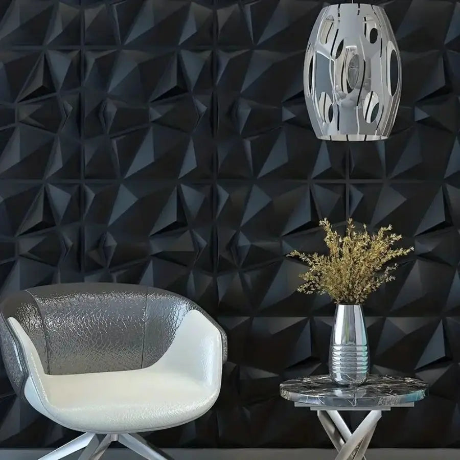 12pcs/20pcs 3D textured wall panels for indoor wall decoration,suitable for living room hall bedroom hotel office,30cmx30cm