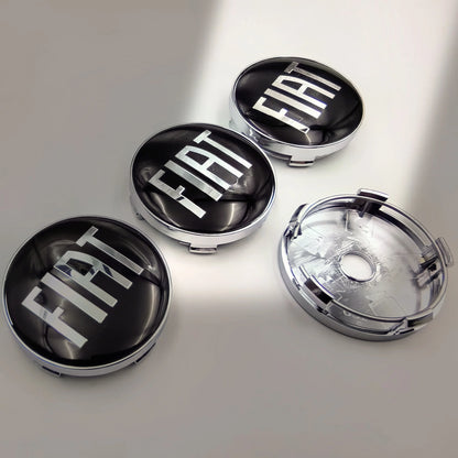 4pcs Fiat 500 Abarth Lancia Car Wheel Center Hub Cap Car Wheel Center Caps Hubcap Cover 60mm