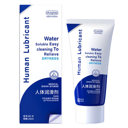 Water-Based Long-Lasting Lubricant for Vaginal & Anal - Wash-Free Safe for Couples Adult Toys Compatible with Condoms