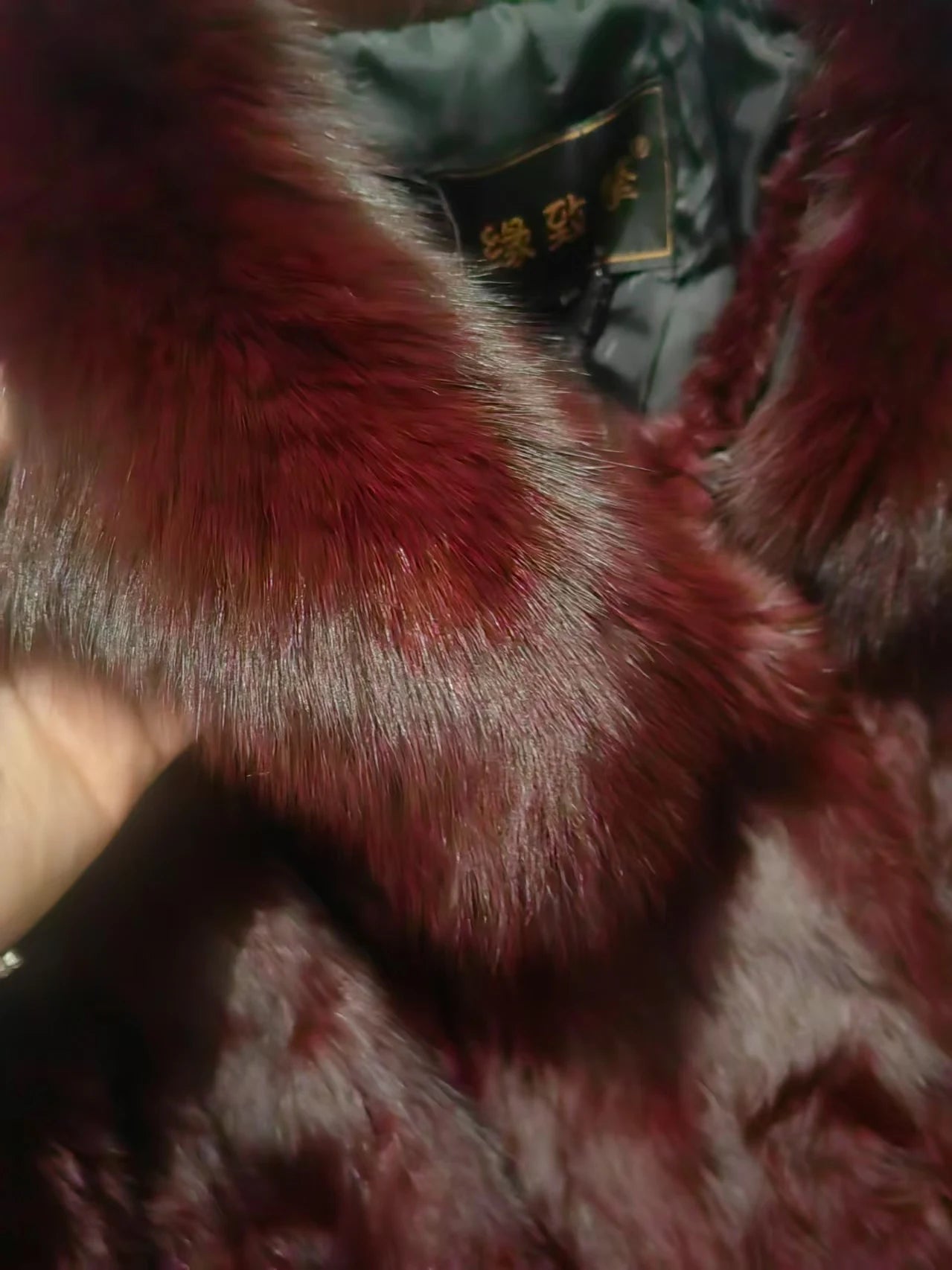 Real Rex Rabbit Fur Coat Women Autumn Winter Long Jacket Thick Warm New Fashion Fox Fur Collar Elegant Female Warm Outerwear