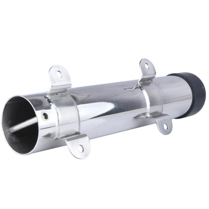 2 pieces 10" long side mount fishing rod holder stainless steel rod seat for marine boat yacht