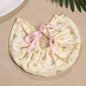 New Cute Drawstring Baby Bibs Newborn Cotton Gauze Saliva Towel Burp Cloths Bandana Scarf for Boy Girl Soft Feeding Drool Bib