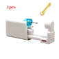 Disposable Nose Piercing Gun Kit with Built-in White Diamond Stud Personal Nose Body Piercing Tool Nose Ring Piercer