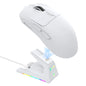 ATTACK SHARK X1 Gaming Mouse with Magnetic Charging Dock, PixArt PAW3395PRO Gaming Sensor, 40000DPI,53g, 100M Microswitches