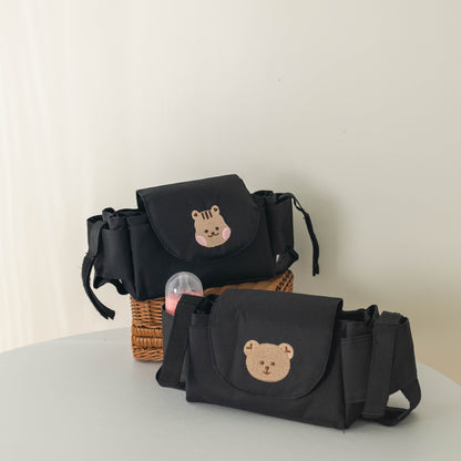Baby Stroller Bag Pram Organizer Baby Accessories Cup Holder Newborn Trolley Portable Travel Car Bags for Carriages Universal