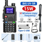 Baofeng UV 5RH 10W Air Band Walkie Talkie Long Range Wirless Copy Frequency Type-C Baofeng UV 5R MINI UV 21 PRO 2 Way Ham Radio