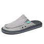 2025 New Spring Handmade Canvas Casual Men Shoes Design Fashion Sneakers Man Loafers Breathable Low Top Flat Shoes Soft Driving