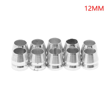 【RP3】10Pcs Round Handle Wedge Steel Hammer Handle Splitting Wedge Set For Repair Axe Claw Hammer Steel For Carpentry Maintenance
