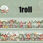 Mr.Paper kawaii Wacky House Series House Landscaping Tape DIY handbook decorative tape stickers student supplies washi tape set