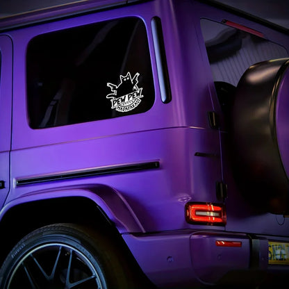 "Pew Pew Madafakas" Cat with Guns Vinyl Sticker Waterproof Decal for Laptop Water Bottle Phone Car Van Tent Wall Decor