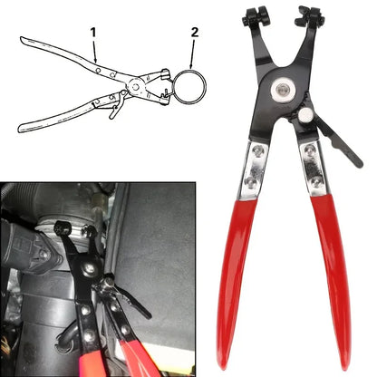 Professional Automotive Welding Hose Clamp Pliers Water Pipe Removal Tool Car Wire Holder Soldering Pliers Repair Maintenance