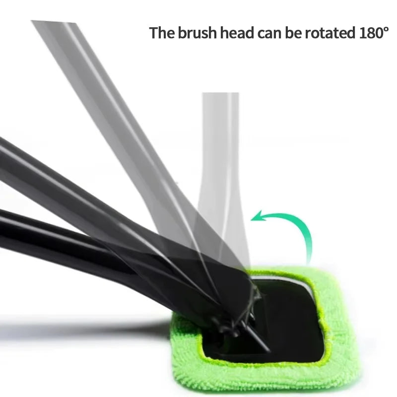 Car Anti‑Fog Spray Kit, Windshield Glass Anti‑Fog Agent with Cleaning Brush & Pads, Long Lasting Defogger for Auto Window Safety