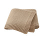 Baby Blankets Knitted Newborn Netural Breathable Month Swaddle Wrap Mat for Infant Boy Girl Crib Cellular Children 90*70cm Cover