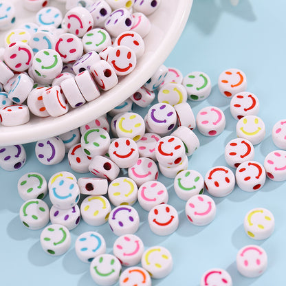 Hot! 100Pcs/Lot 6mm Mixed Many Kinds Acrylic Cube Square Number&Alphabet Letter Beads for Bracelet Necklace Jewelry Making DIY