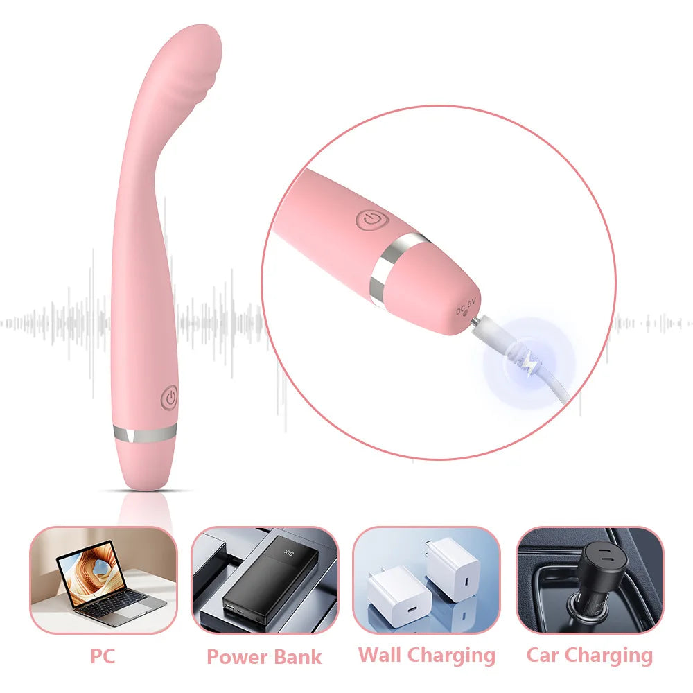 G Spot Vibrator Finger Vibrators Dildo Clitoris Stimulator Vagina Vibrat For Beginners Women Masturbator Massager AV Sex Toys 18