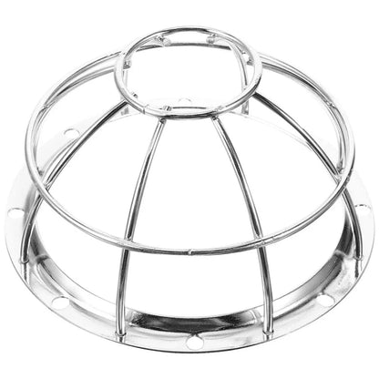 1/2pcs Iron Smoke Detector Protective Cover Sprinkler Cage Bracket Fire Covers Home Bathroom Kitchen Accessories Protect Parts