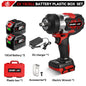 ONEVAN 2800N.M 2800W Brushless Electric Impact Wrench 1/2 Inch Cordless Wrench Screwdriver Power Tool For Makita 18V Battery Pin