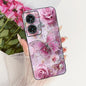 Case For Motorola Edge 50 Fusion Cover XT2429-1 Popular Flower Soft Black Silicone Phone Cases For Motorola G96 5G MotoG96 Funda