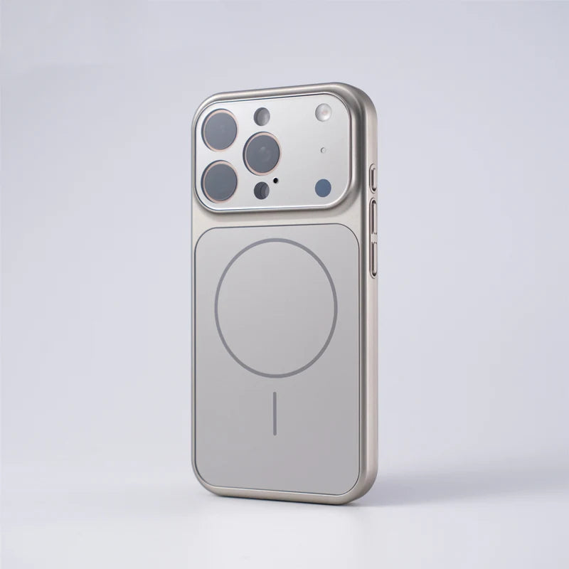 Frosted Camera Lens Protection For MagSafe Phone Case For iPhone 17 17Pro Max 16 15 14 13 Matte Wireless Charging Magnetic Cover