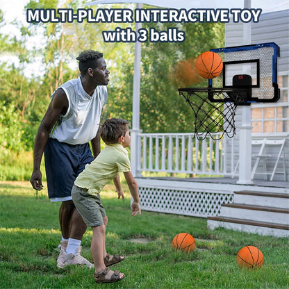 New Children's Sports Basketball Set Toys Wall-mounted Folding Basketball Rack Outdoor Indoor Parent-child Sports Games